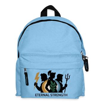 Eternal Strength Mythical Trio T-Shirt - Kids' Backpack - light blue - Front