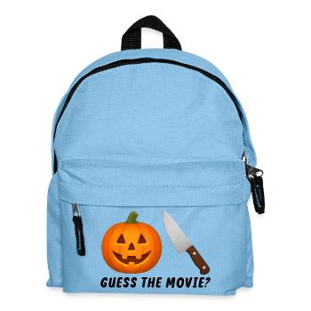 Guess the Movie Funny Humorous - Kids' Backpack - light blue - Front