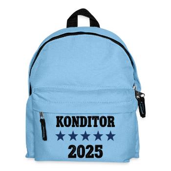2025 Profession de confiseur Emploi en confiserie Apprentissage - Sac à dos Enfant - bleu clair - Devant