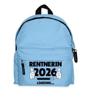 Retiree 2026 Conception de la barre de chargement - Sac à dos Enfant - bleu clair - Devant