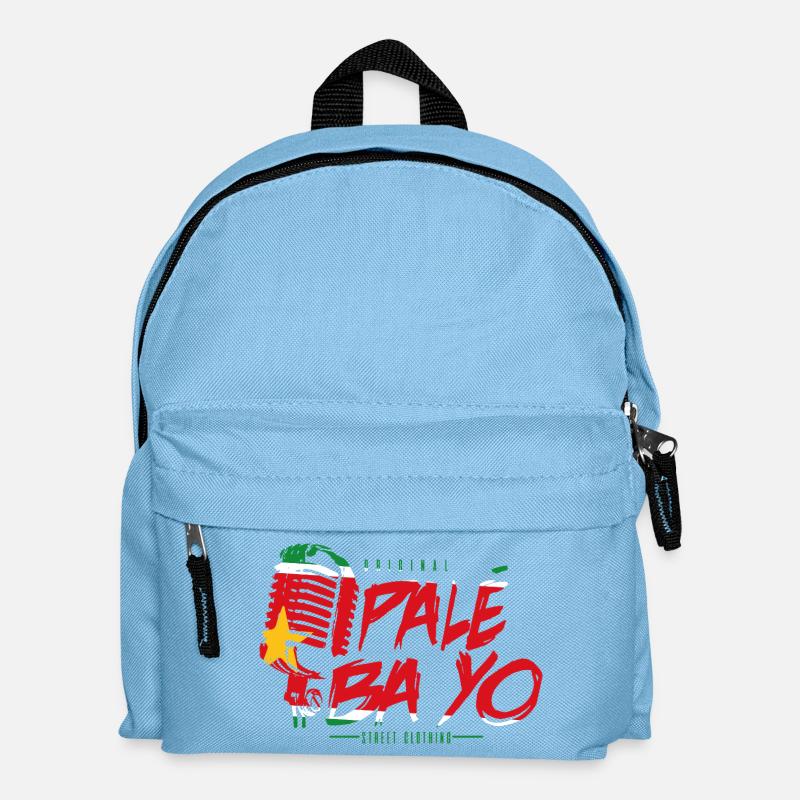 LOGO PBY EDITION FLAGGE 971 GUADELOUPE - Kinder Rucksack - Hellblau