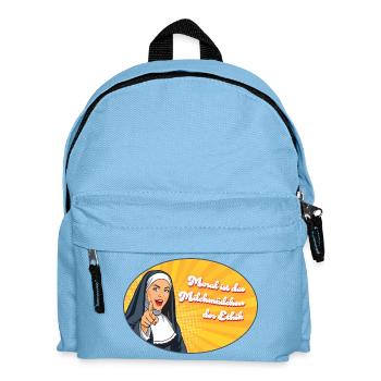 La moralité est pour les laitières - Sac à dos Enfant - bleu clair - Devant