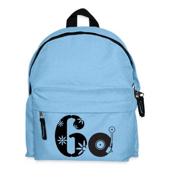 Années 60 Soixantième Années soixante 60. - Sac à dos Enfant - bleu clair - Devant
