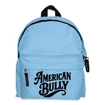 American Bully Bulldog french bulldog dogs - Kids' Backpack - light blue - Front