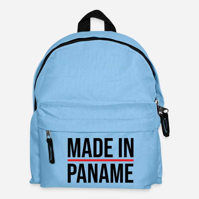 Hergestellt in Paname - Kinder Rucksack - Hellblau