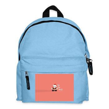 Ombres du Père Noël - Sac à dos Enfant - bleu clair - Devant
