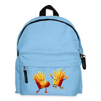 Frites Joueur de fast-food Basket - Sac à dos Enfant - bleu clair - Devant