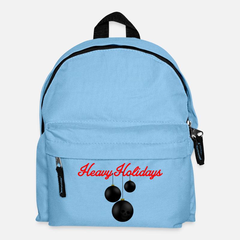 HEAVY HOLIDAYS - Kids' Backpack - light blue