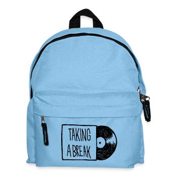 Taking a break - Kids' Backpack - light blue - Front