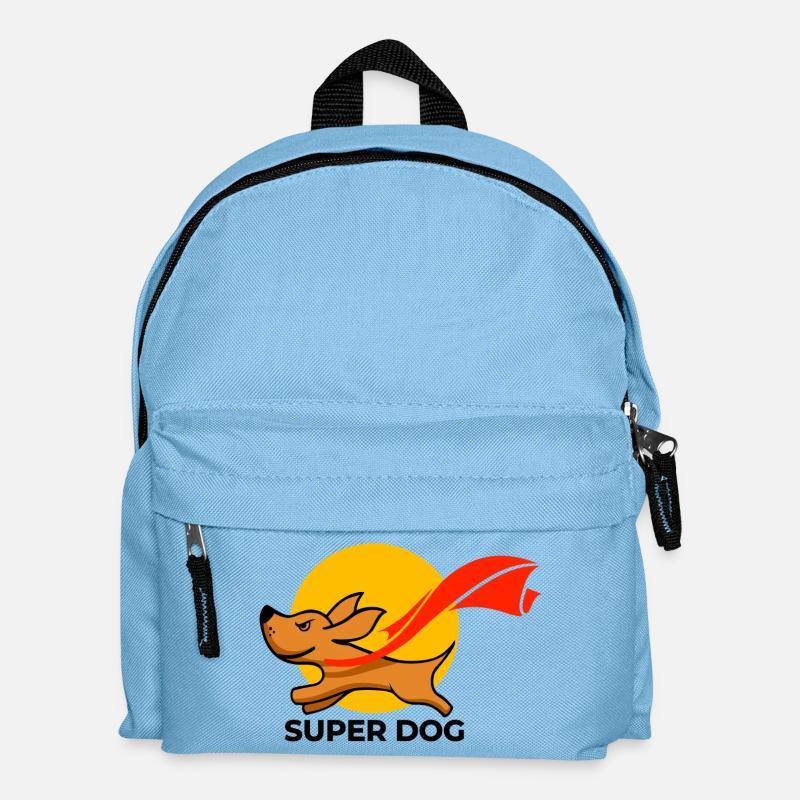 Sunlit Sprinting Boar - Kids' Backpack - light blue