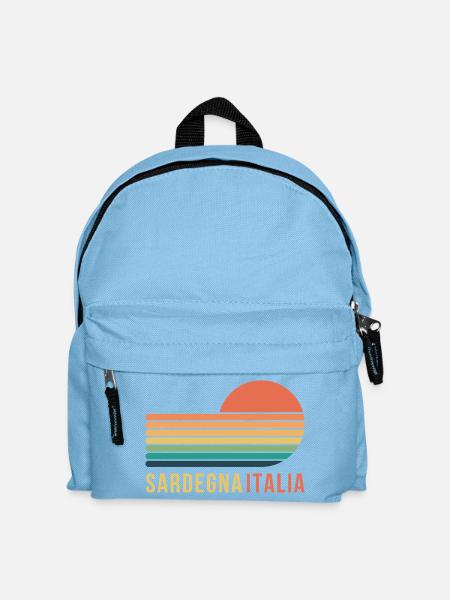 Sardinia Italy - Kids' Backpack - light blue