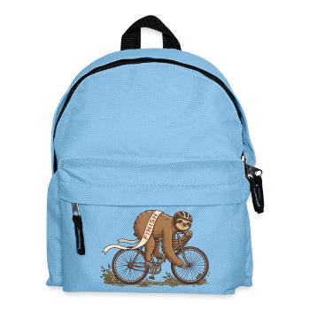 Radfahrer Shirt für Ausdauer Fans - Kinder Rucksack - Hellblau - Vorne