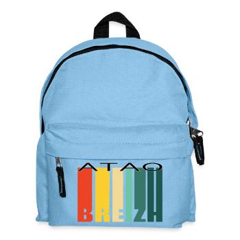 Breizh atao - Kids' Backpack - light blue - Front