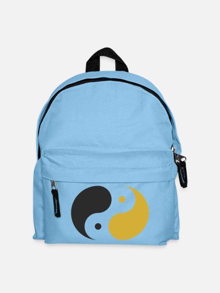 Yin & Yang - Kids' Backpack - light blue