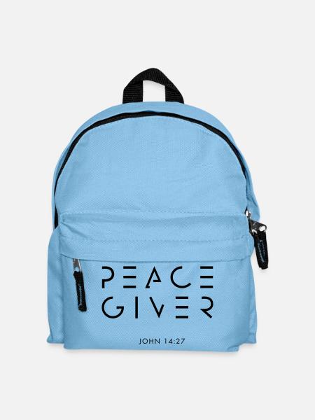 PEACEGIVER - Kids' Backpack - light blue