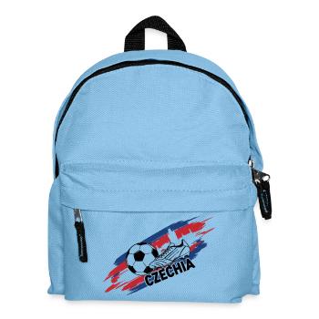 Tschechischer Fußball Tschechischer Fußballfan-Trikot - Kinder Rucksack - Hellblau - Vorne