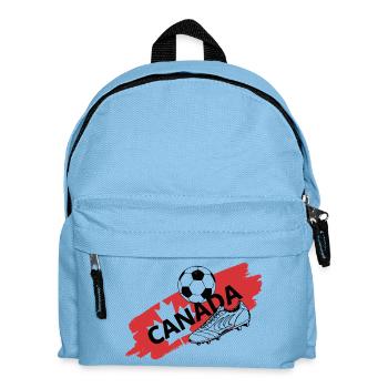 Canada Football Maillot Supporter Canada Soccer - Sac à dos Enfant - bleu clair - Devant