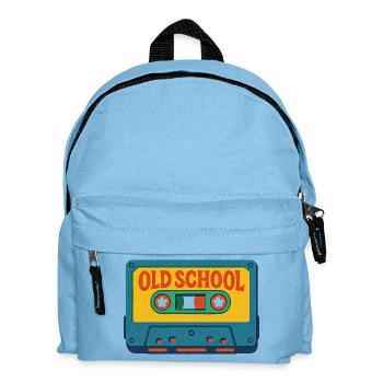 Old School Cassette Retro Tee - Kids' Backpack - light blue - Front
