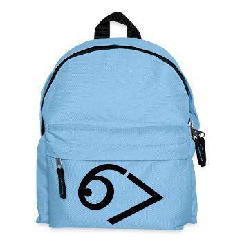 six seven - Kids' Backpack - light blue - Front