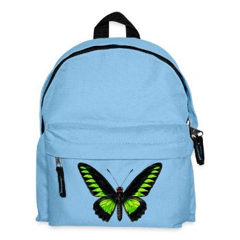 Rajah Brooke's Birdwing Trogonoptera brookiana - Kids' Backpack - light blue - Front