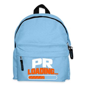 PR-Laden... für Läufer - Kinder Rucksack - Hellblau - Vorne