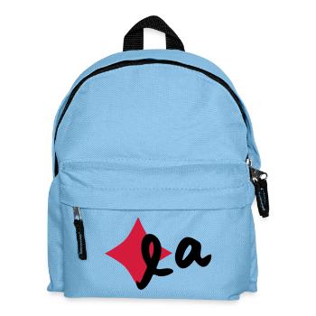 Karola - Kids' Backpack - light blue - Front