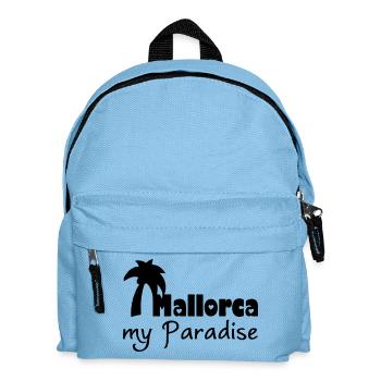 Mallorca Paradise Spanien Urlaub Geschenk - Kinder Rucksack - Hellblau - Vorne