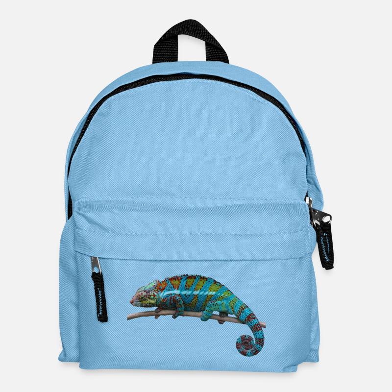 chameleon - Kids' Backpack - light blue