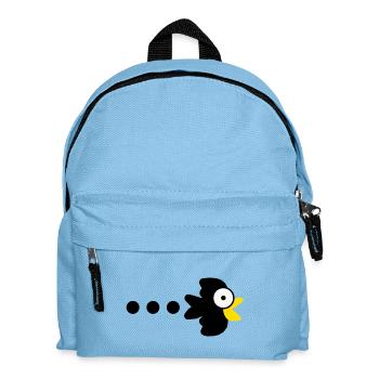 Corbeau anime - Kids' Backpack - light blue - Front