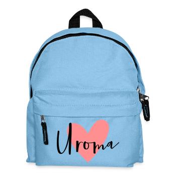 Great-grandmother's heart - Kids' Backpack - light blue - Front