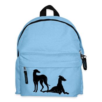 Gruppe Galgos - Kinder Rucksack - Hellblau - Vorne