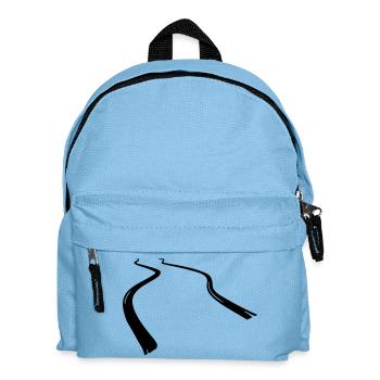 gummiabrieb_skidmarks - Kinder Rucksack - Hellblau - Vorne