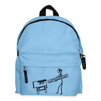 Schreiner Tischler - Kinder Rucksack - Hellblau - Vorne
