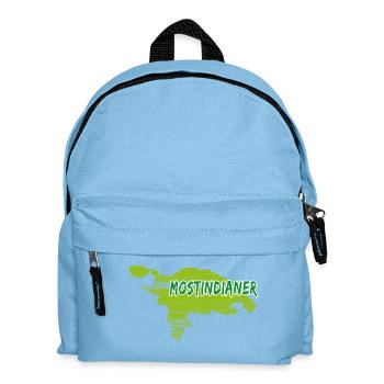 Mostindianer, Mostindien, Thurgau - Kinder Rucksack - Hellblau - Vorne