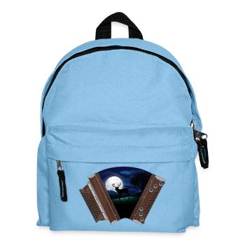 Clair de lune accordéon styrienne | ZiachON ! - Sac à dos Enfant - bleu clair - Devant