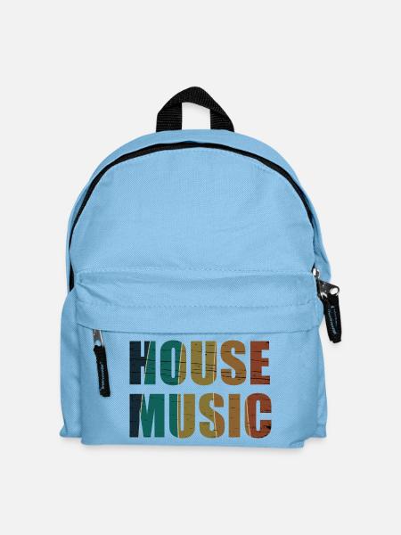 House - Kinder Rucksack - Hellblau