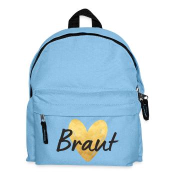 Braut Jungesellinnenabschied - Kinder Rucksack - Hellblau - Vorne