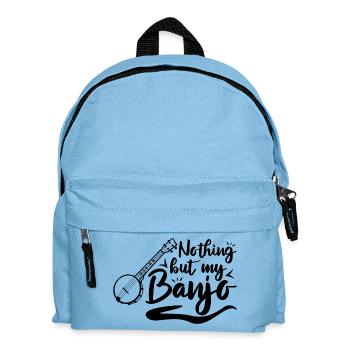 Rien que mon banjo - Sac à dos Enfant - bleu clair - Devant
