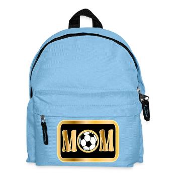MAMAN - MAMAN JOUEUSE DE FOOTBALL - FOOTBALL - Sac à dos Enfant - bleu clair - Devant