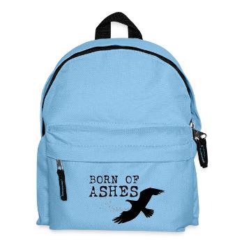 Born of Ashes - Kids' Backpack - light blue - Front