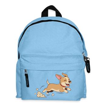 Puppy run - Kids' Backpack - light blue - Front