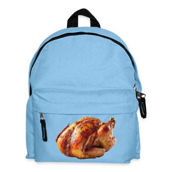 Turkey Chicken Broiler Roast Chicken Chicken - Kids' Backpack - light blue - Front