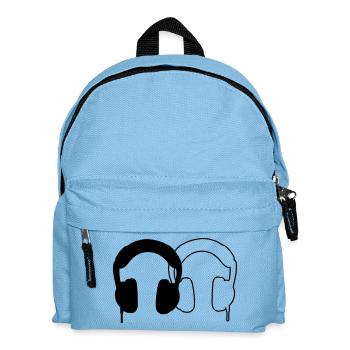 Headphones - Kids' Backpack - light blue - Front