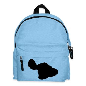 Carte de Maui - Sac à dos Enfant - bleu clair - Devant