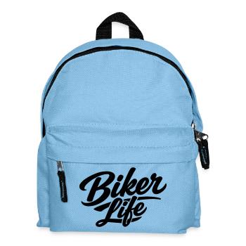 La vie des motards - Sac à dos Enfant - bleu clair - Devant