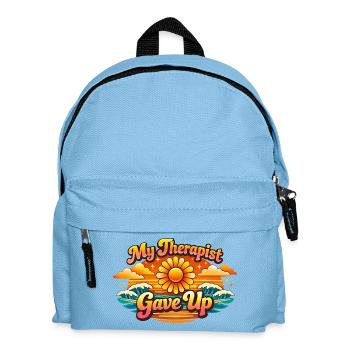 Mon thérapeute a abandonné - Sac à dos Enfant - bleu clair - Devant