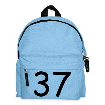 37 - Kinder Rucksack - Hellblau - Vorne