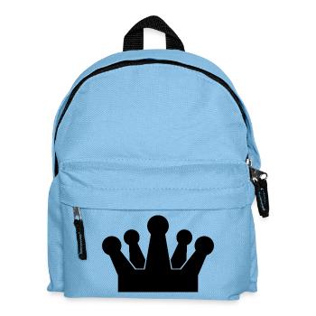 Crown - Kids' Backpack - light blue - Front