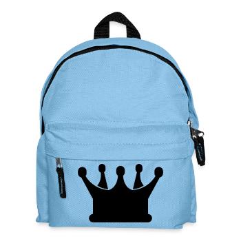 Crown - Kids' Backpack - light blue - Front