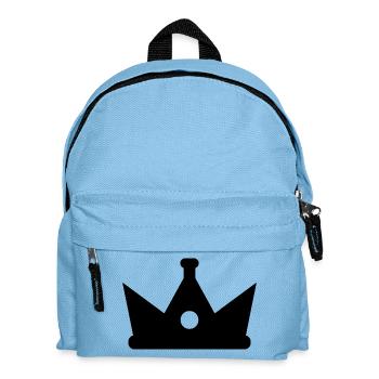 Crown - Kids' Backpack - light blue - Front
